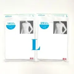 新品＊ユニクロ　エアリズム UVカット クルーネックT　L　長袖