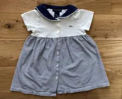 ラルフローレン　 セーラー　ワンピース 18M 85cm マリン　ボーダー