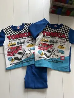 TOMICA ミニカー柄 パジャマ 110cm