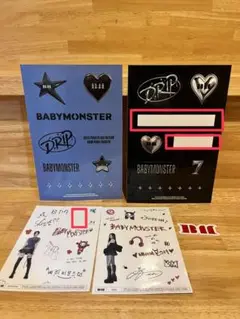 babymonster 台湾 台北 展覧会 特典トレカ アサ 3枚セット babymonster 台湾 台北 展覧会 特典トレカ アサ 3枚セット