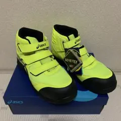 新品♡ASICSアシックス 蛍光イエローゴアテックス 安全靴 26.0 cm 
