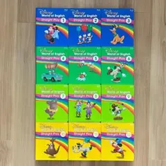 最新版美品 DWE ディズニー英語システム ストレートプレイ 全12巻
