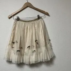 TOCCA トッカ　チュールスカート リボン レース　150センチのサムネイル
