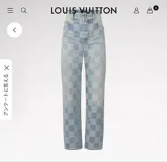 ダミエデニムスケートパンツ VUITTONのサムネイル