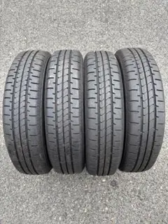 バリ溝ブリジストンニューノ 2024年製中古タイヤ 4本セット155/65R14 バリ溝ブリジストンニューノ 2024年製中古タイヤ 4本セット155/65R14