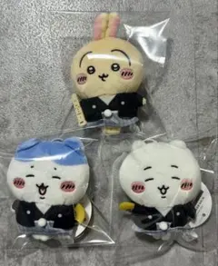 ⑯ ちいかわ ハチワレ うさぎ お正月 マスコット 3つセット