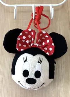 平成ディズニー ミニーマウス フェイスポーチポシェット