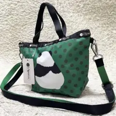 【未使用品】レスポートサック　2way ショルダーバッグ　ランチバッグ　パンダ