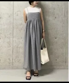 美品 ボールジィ リネンコットンムーブ フリンジギャザー