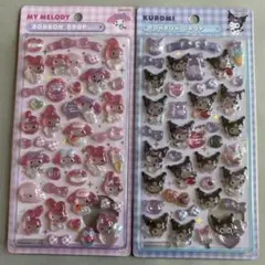 【正規品】ボンボンドロップ♪マイメロディ♪クロミ♪第二弾♪シール2点セット♪