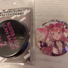 ウマ娘 ブリスター缶バッジ フジキセキ サイコンビニ - メルカリ