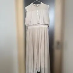 セルフォード　ベージュワンピース38( ワンピースのみ )
