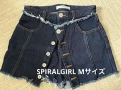 SPIRALGIRL スカパン スカート パンツ デニム ミニスカート