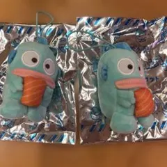 スシロー×はぴだんぶい コラボ限定マスコット(前半) 【ハンギョドン】2個セット