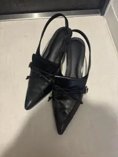 MOUSSY ミュール ブラック Lサイズのサムネイル