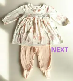 next baby　桜 ロンパース