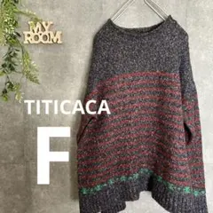 チチカカ TITICACA レディース ニット セーター 長袖 F フリー 冬