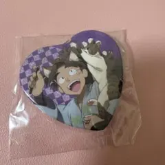 忍たま乱太郎　ナンジャタウン　ハート型缶バッジ　竹谷 八左ヱ門