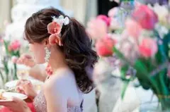 ヘッドドレス　髪飾り　和装　ウエディング