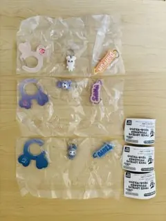 TWICE LOVELYS アクリルカラビナ フロッキーマスコット セット