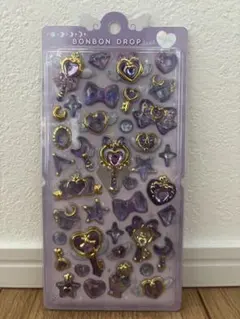 正規品　ボンボンドロップシール　まじかるパープル