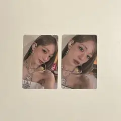 fromis_9 チェヨン now tomorrow 入場特典 トレカ