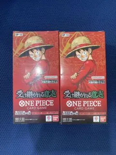 ワンピースカードゲーム 師弟の絆 テープ付き 新品未開封2BOX - メルカリ