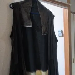 ELP ベスト ジレ ブラックのサムネイル