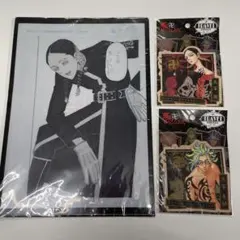 東京リベンジャーズ 原画展 クリアファイル トラベルステッカー 灰谷蘭 灰谷竜胆