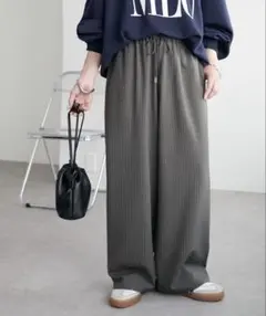 DISCOAT とろみイージーパンツ