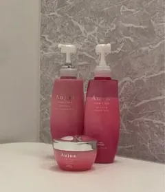 Aujua クエンチモイスト シャンプー・トリートメント・ヘアニュートリエント