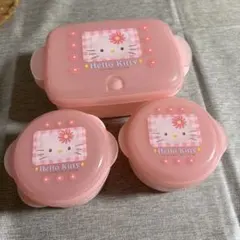 平成レトロハローキティ 食品保存容器 3個セット