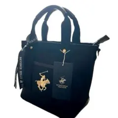 BEVERLY HILLS POLO CLUB トートバッグ 2way ブラック