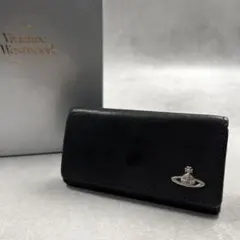 Vivienne Westwood 黑色皮革鑰匙包 8486