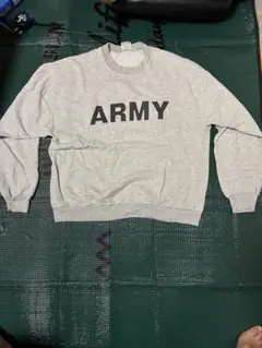 ARMYロゴ スウェット Lサイズ グレー