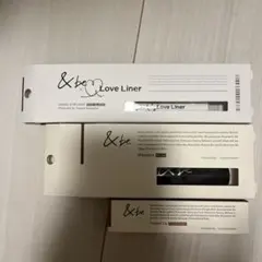 【新品未使用】&be アイライナー&マスカラ&リップ 3セットのサムネイル