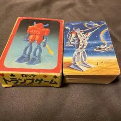 ロッテ フーセンガム　ジョイントロボ トランプ　1980年代 当時物 おまけのサムネイル