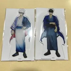 銀魂　ジャンプフェスタ　 ローソン　土方十四郎　坂田銀時　アクスタ　ジャンフェス 銀魂 ジャンプフェスタ配布 お面 坂田銀時 土方十四郎 ローソンクリア