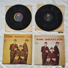 レコード　ニ枚セット　ビートルズ　USファーストアルバム　カウンターフィット盤と