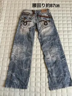 レッドペッパー　ストレートデニムパンツ　サイズ24 ゴールドレーベル