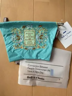 Ball & Chain カフェタナカ　ポーチ