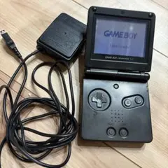 Nintendo ゲームボーイアドバンスSP本体 ブラック　充電器付属