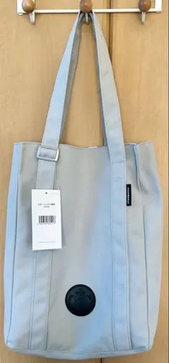 Starbucks グレー キャンバストートバッグ 福袋2026