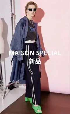 【新品未使用】ボリュームスリーブトレンチコートMAISON SPECIALのサムネイル