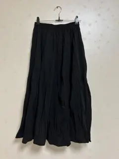 シワ加工スカート