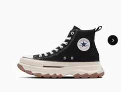 厚底 コンバース ハイカット スニーカー