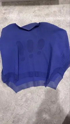 ISSEY MIYAKE me プリーツ トップス パープル 変形のサムネイル