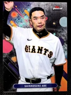 阿部慎之助 監督 巨人 2025 Topps NPB Finest カード