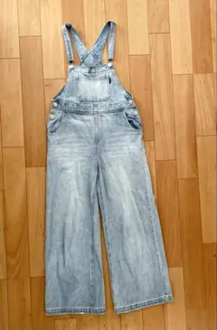 レピピアルマリオ　repipi デニム　オーバーオール サロペット　サイズL