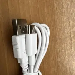 USB Type-A to Type-C ケーブル ホワイト